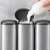 Wall Mounted Shampoo and Conditioner Dispenser with Hooks, 3-Compartment Refillable