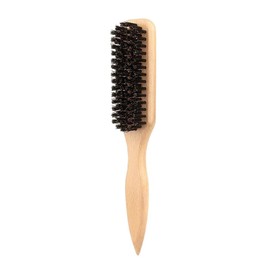 Boar Bristle Slick Back Hair Brush,Boar Brush,Smoothing Brushs, Smoothing Hair Brushes Reducing Hairs Breakage Backcombing & Teasing Hairbrush with Wide Rat Tail, and Teasing Men Women