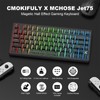 Cmokifuly MCHOSE Jet75 Magnetic Keyboard,Rapid Trigger Wired Gaming Keyboard with