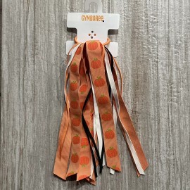 Gymboree Pumpkin Fall Thanksgiving Ribbon Hair Tie