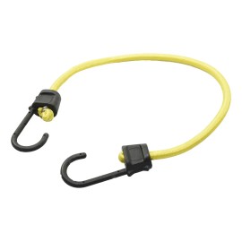 Cordones Elasticos Con Gancho Amarillo 61 Cm 4 Piezas Semi Brillante