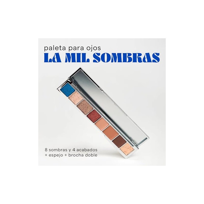 Sarelly Paleta LA MIL SOMBRAS Paleta de 8 sombras y