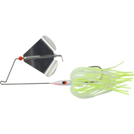 Northland Tackle Fishing Lure Buzzard Buzzer - Freshwater Baits for Bass, Walleye, Trout, Crappie, and Many Other - The Perfect Hook to Add to Your Kit (Whitetreuse, 3/8 Oz)
