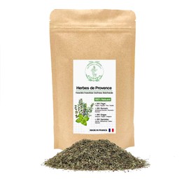Herbs of Provence - Ideal for Cooking - Thyme, Rosemary, Oregano and Savoury - Cultivated in Provence - Pack of 100 g