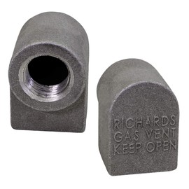 Midline Valve HHSW3400 Gas Regulator Vent with Screen 3/4’’ Connections, White