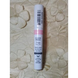 COVERGIRL- CLEAN FRESH-TINTED LIP OIL-# 100 JUICED-TRANSPA