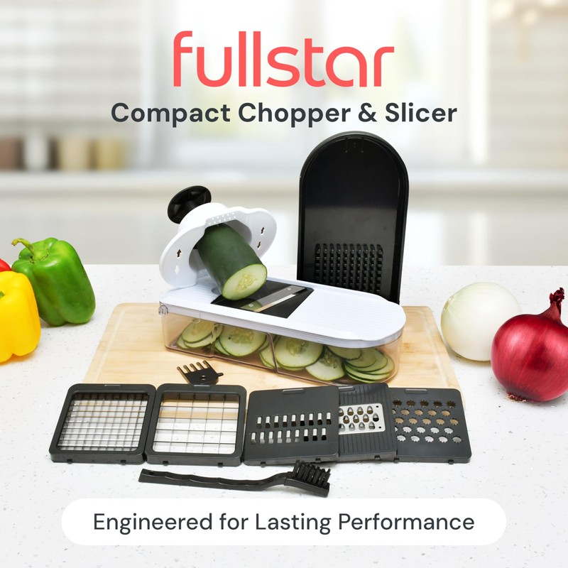 Fullstar Mandoline Slicer for Kitchen - Vegetable Chopper, Onion Potato