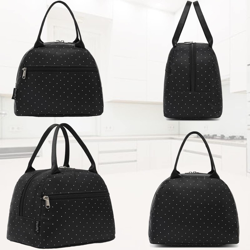 FlowFly Lunch Bag Tote Bag Lunch Organizer Lunch Holder Insulated