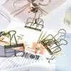 Extra Large Binder Clips 2 Inch, Big Paper Clamps Bronze