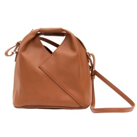 Jrain Women's Shoulder Bag, 2-Way Crossbody Mini Bag, Handbag, Handheld, Removable, Lightweight, Popular, Commuting, Freestanding, Synthetic Leather, Braun