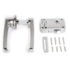 Motorhome Toilet Bathroom Caravan Boat Door Lock Knob Multi Use