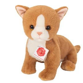 Teddy Hermann 91842 Baby Cat Red 24 cm Cuddly Toy Plush Toy