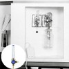 SOLUSTRE 2pcs Argon Co2 Mig Tig Flow Meter Gas Regulator