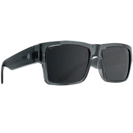 Spy Cyrus Sunglasses Translucent Gunmetal with Happy Gray Gunmetal Spectra Mirror