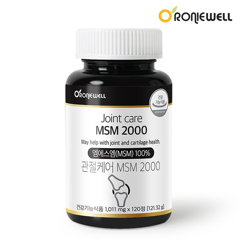 로니웰 Roniwell Joint Care MSM 2000 MSM 120 tablets, 3