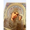 Needzo Madonna and Child Icon Virgin Mary of Kazan Christ