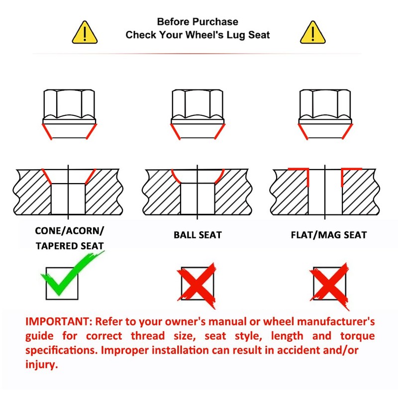 White Knight 1307-14S 12mm x 1.50 Thread Size Open End