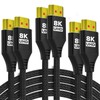 KELink 10K 8K 4K HDMI Cable 1FT 3-Pack, Ultra High