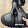 Comfortable Bike Seat with Suspension Seatpost, Large Oversized Saddle, Upgrade