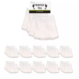 발가락 사이 무좀 습진 곰팡이 예방 방지 치료 10켤레 [그레이] Prevention and Treatment of Athlete's Foot, Eczema, and Fungal Infections Between Toes, 10 Pairs [Gray]