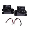 IEQFUE 2PCS 12VDC Coil 30A SPDT 1NO 1NC 240VAC Power