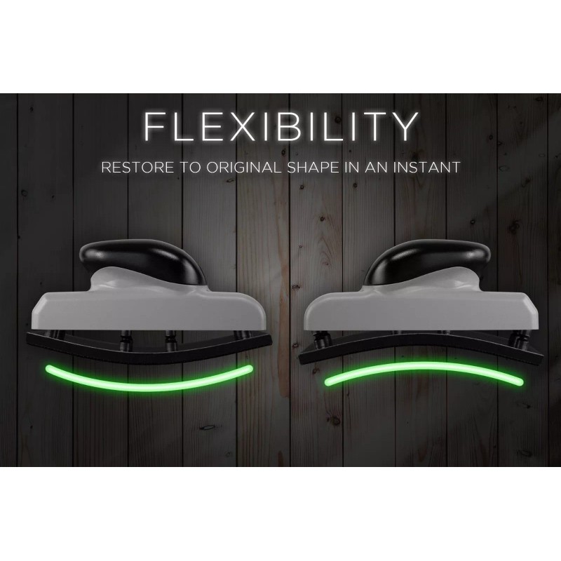 AirVANTAGE Auto-Adjust (AA) Flexible Hand Sanding Block: 2.75"x7.8" -Hook &