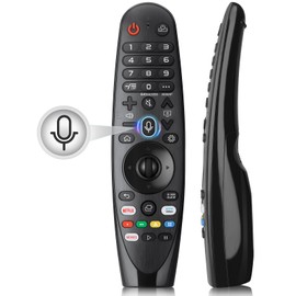 Magic Remote Control for LG TV, Universal for Original Remote MR19BA MR20GA MR21GA MR22GA MR23GA, Suitable for LG UHD OLED QNED NanoCell 4K 8K Smart TV, with Pointer and Voice Function
