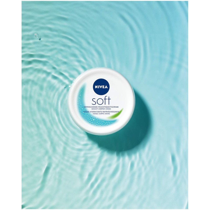 Nivea Soft Cream, Refreshing Moisturising Cream 375 ml