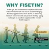 Liposomal Fisetin with Quercetin - High-Potency 1000mg Combo Antioxidant Supplement