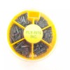 Fly Rite Assorted size Lead sleeve weights fly fishing sinkers