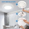 kuwork LED Ceiling Light with Openwork Design, Modern Ceiling Light