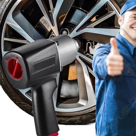 The EARTHQUAKE-COMPATIBLE 1/2 in. Aluminum Air Impact Wrench, 800 ft. lbs., Twin Hammer: The Most Powerful and Durable Air Impact Wrench on the Market