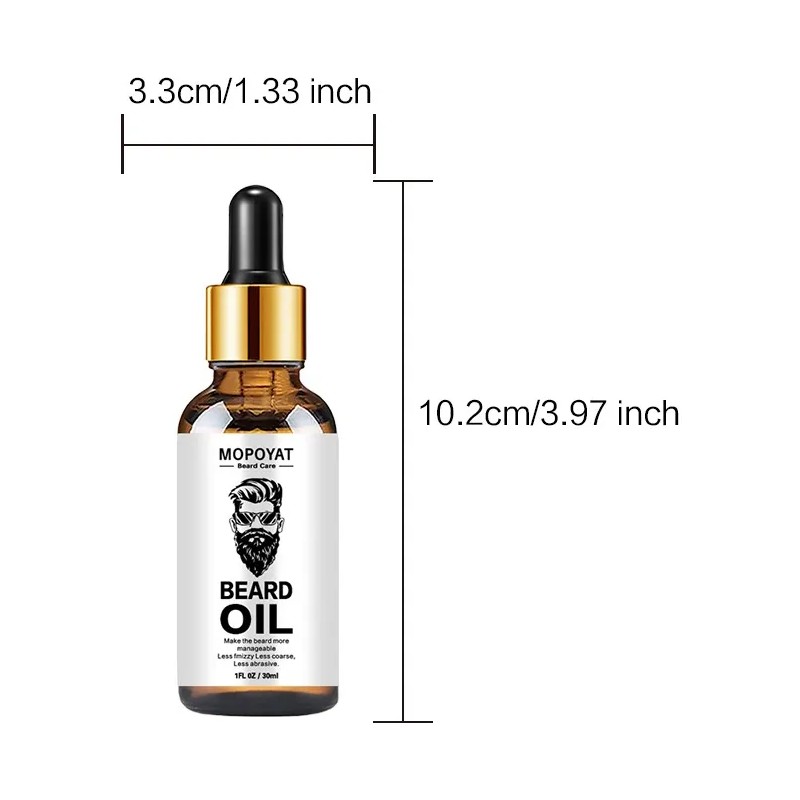 30 Ml Aceite Natural Para El Crecimiento La Barba Los