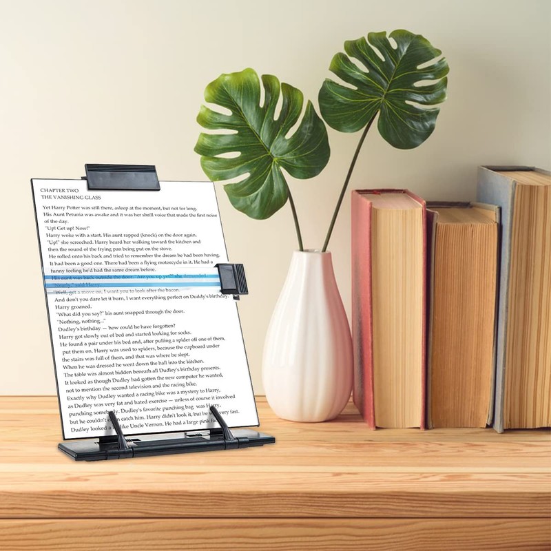 Powerking Paper Stand Document Holder with 7 Adjustable Positions, Paper