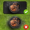 60*40 Inch Outdoor Mat, Double-Sided Waterproof & Fireproof Under Grill
