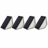 Solar Deck Lights Outdoor – Waterproof LED Step Lights for