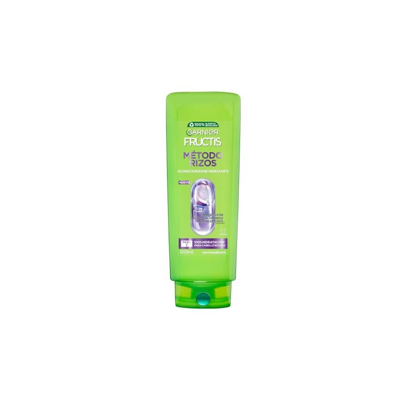 Garnier Fructis Acondicionador Método Rizos Hidratante 650 ml