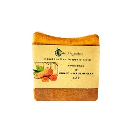 Turmeric, Honey & Kaolin Clay Soap – Revitalizing & Detoxifying Bar Soap
