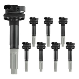 Ignition Coil Packs of 8 UF622 for Ford F150 Lobo Mustang 5.0L V8 2011 2012 2013 2014 2015 2016 2017 2018 2019 2020 Ignition Coil Replace DG542 5C1859 B181HE GN10420BR3Z12029A 673-6304 C1802