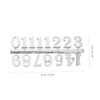 Gadpiparty 45 Sets Wall Clock Numerals DIY Arabic Number Accessories