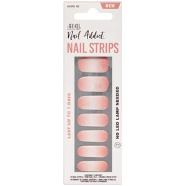 Ardell Nail Polish Strips - Adore Me Wraps Long-Lasting Gel Nail Stickers for Women, No UV Needed with File & Wood Stick, 1 Pack