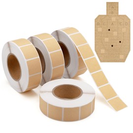 SOKOSEY 4000 Pieces 0.87 Inch Target Pasters Tape, Portable Roll Design, Self-Adhesive Shooting Stickers for Marking Shots on Glass, Paper, Target Repair