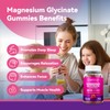 Magnesium Glycinate Gummies 600mg, Non-GMO, Gluten-Free, Magnesium Gummies for Adults
