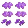 Kit Protección Para Niños Niñas 2en1 6 Pzs C/u Accesorios