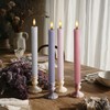 West Ivory Dusty Mauve Coordinated Pinkish Lilac 4 Pack, 10"