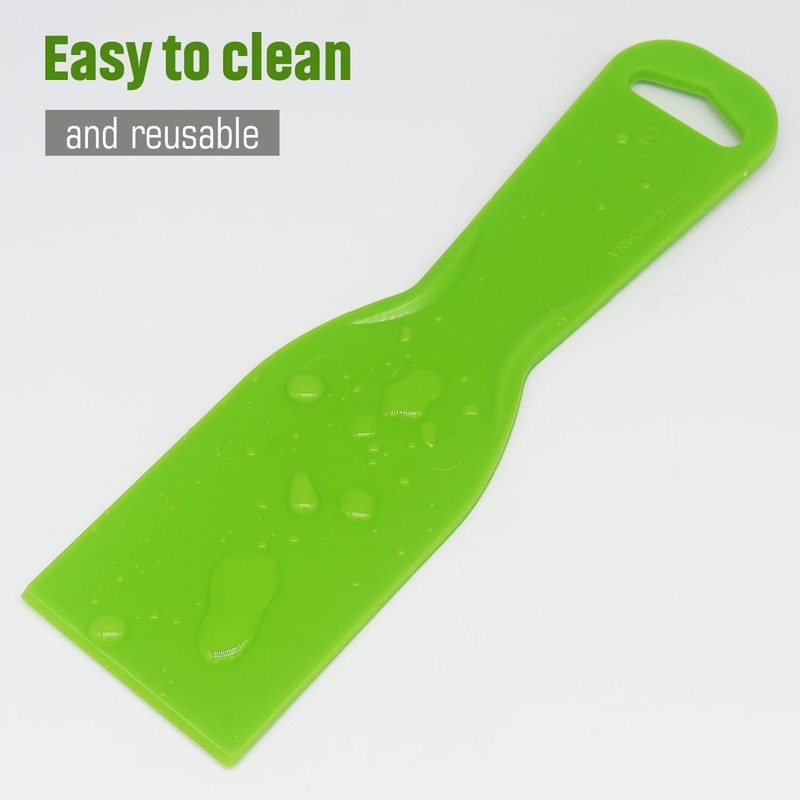 Plastic Putty Knife, 3 PCS 2 Inch Scraper Tool, Flexible