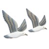 T.I. Design Hand-carved Wood Flying Seagull Wall Décor Set of