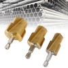 3 Pieces PVC Pipe Reamer Heavy Duty Pipe Reamer Drill