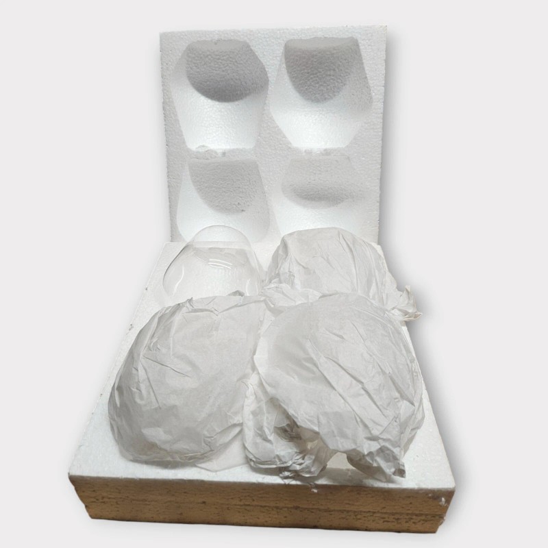 ELIXIR GLASSWARE Stemless Red Wine Glasses Set of 4 -