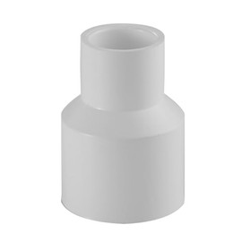 Lesso America 429 Series PVC Pipe Fitting - Reducing Coupling - Schedule 40 (White) - 2×1-1/2" (SOC x SOC) / High-Flow Capacity/Plumbing, Irrigation, Pool, Spa/NSF Certified (429-251)